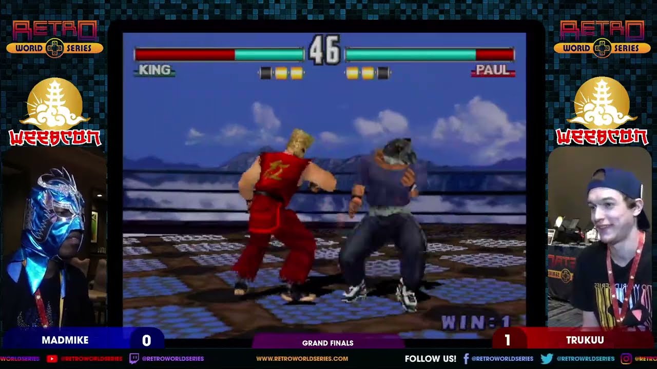MadMike vs TruKuu (Grand Finals) - Tekken 3 (PSX) - @weebconofficial 2025