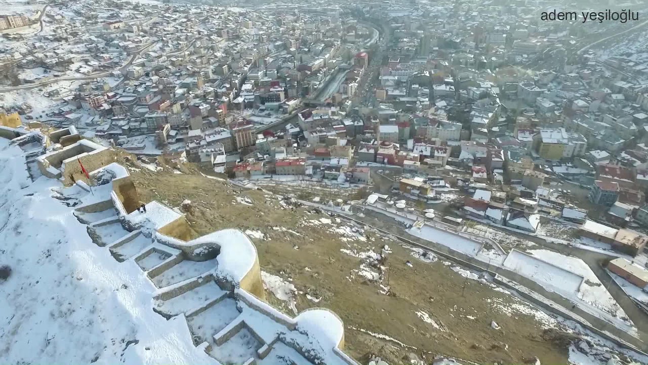 Bayburt Kalesi Havadan G&ouml;r&uuml;nt&uuml;s&uuml;