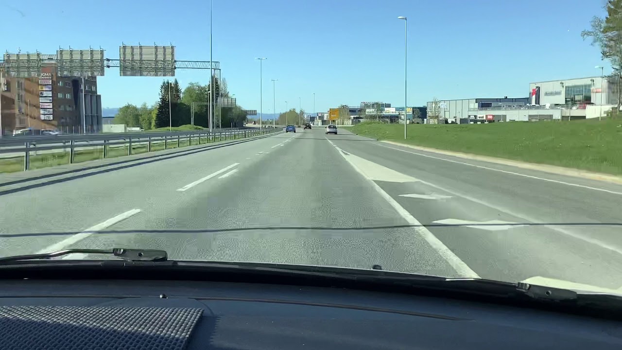 E6 south, approaching Trondhem.