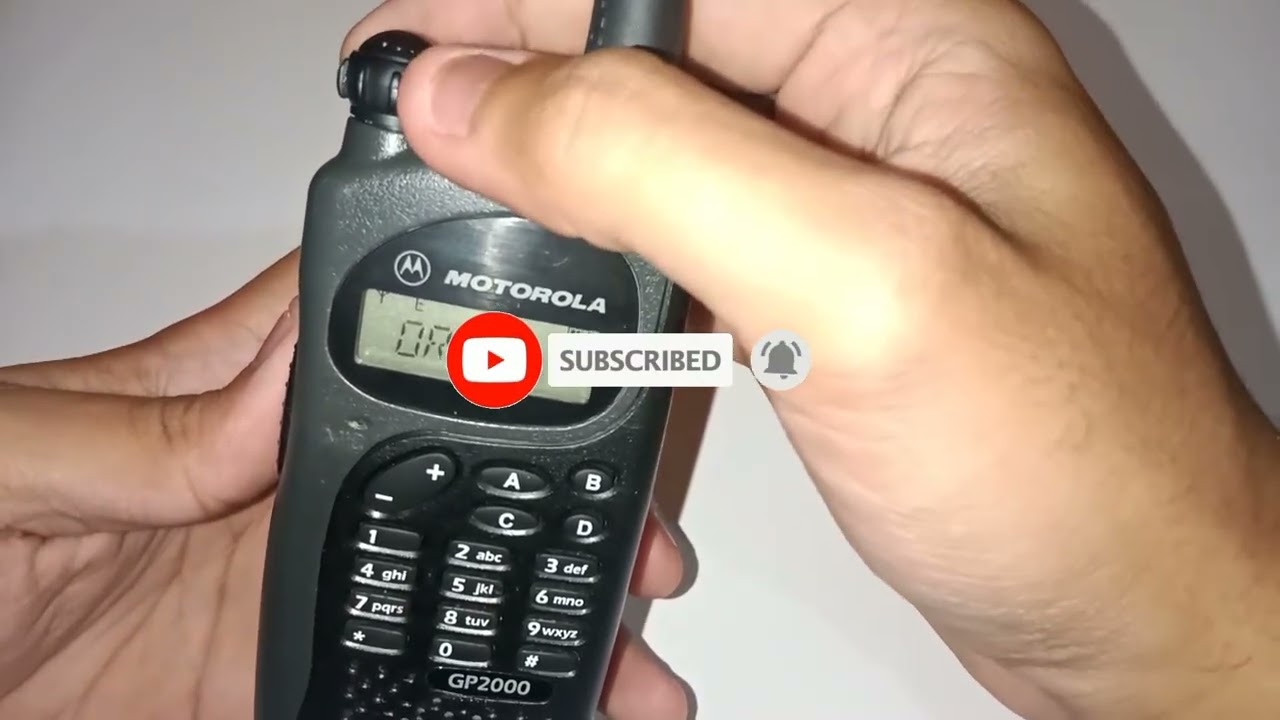 CARA RESET HT MOTOROLA GP2000 KE PENGATURAN PABRIK (FACTORY RESET)