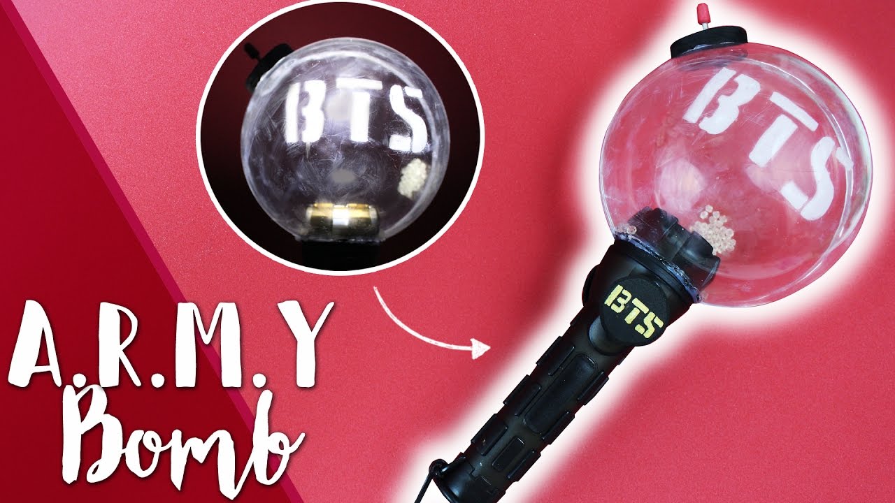 KPOP DIY: ¡haz tu propia ARMY BOMB! |K-freak| BTS, 봄날