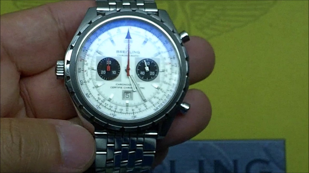 Breitling Navitimer Chrono-Matic Chronomatic Automatic Watch Review