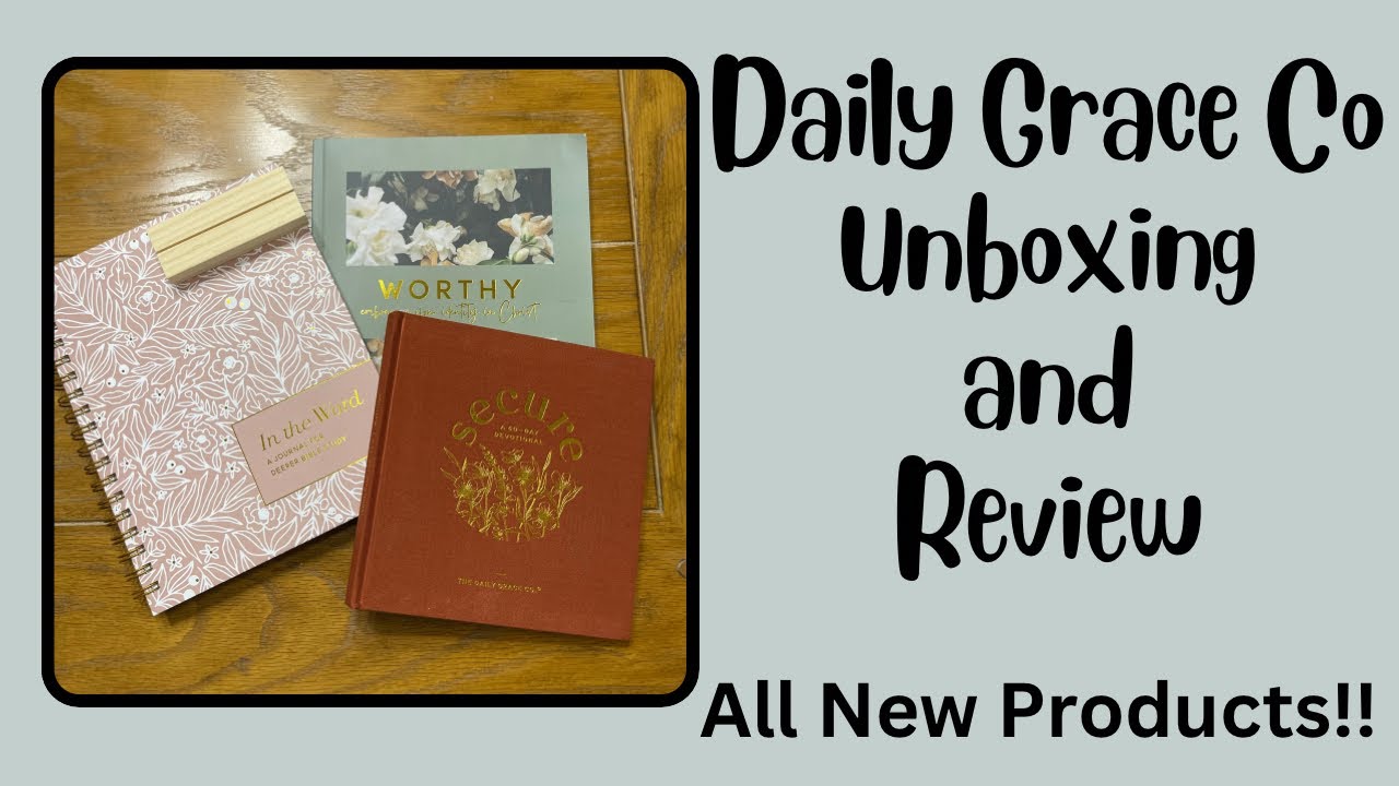 Daily Grace Co Unboxing and Review