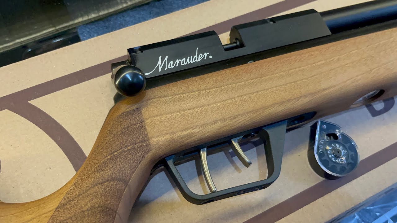 Benjamin PCP Airgun Marauder cal. 22 Pellets quick review and testing