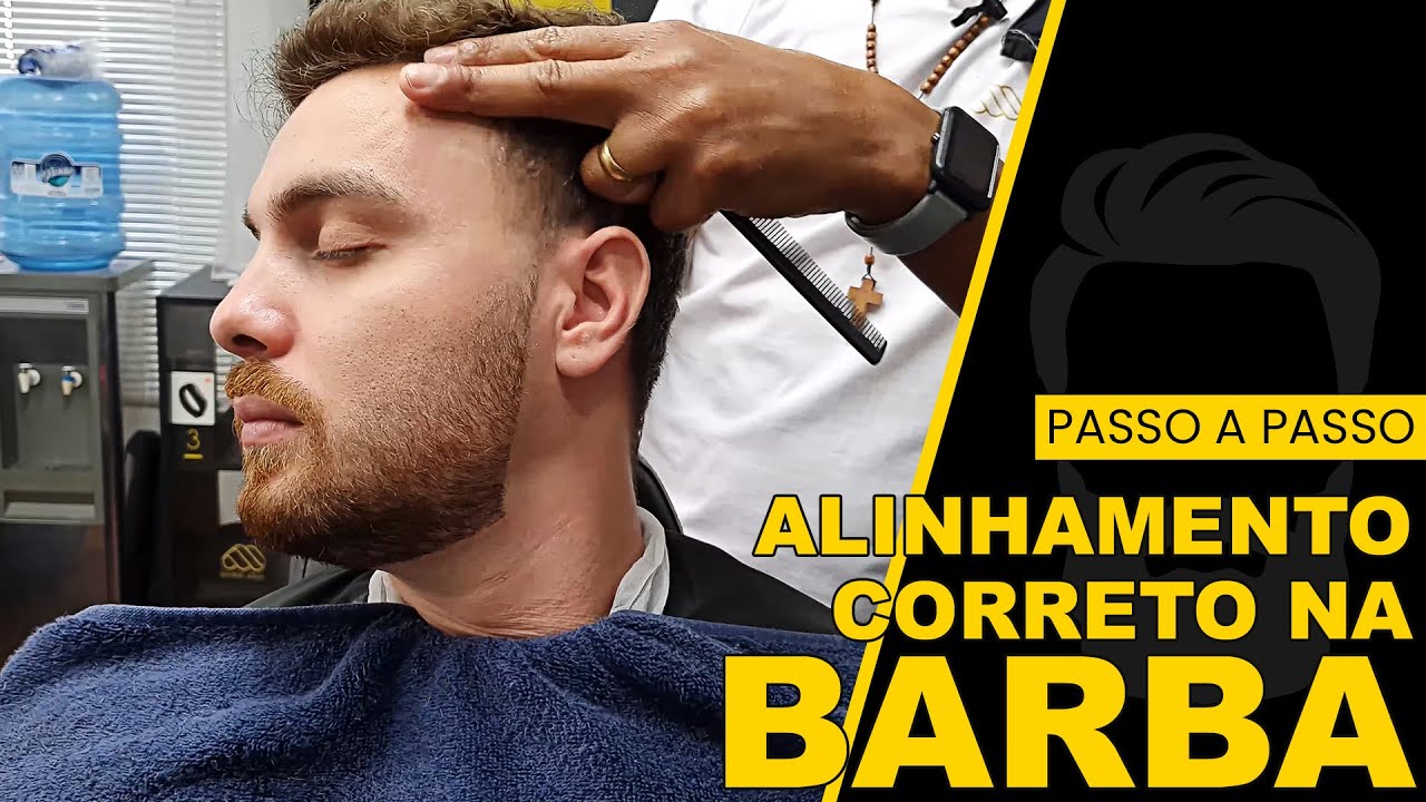 Como fazer o Alinhamento da Barba e Como Fazer Barba Falhada (Degrade na Barba)