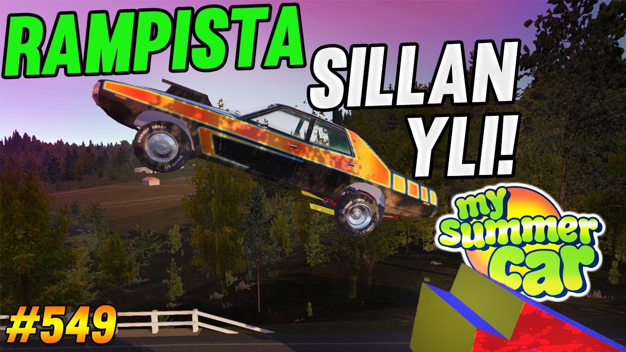 My Summer Car #549 | Stunttirampista Sillan Yli! | Modi