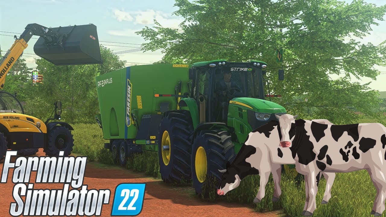 COMO FAZER AS VACAS PRODUZIR MUITO LEITE NO FARMING SIMULATOR 22
