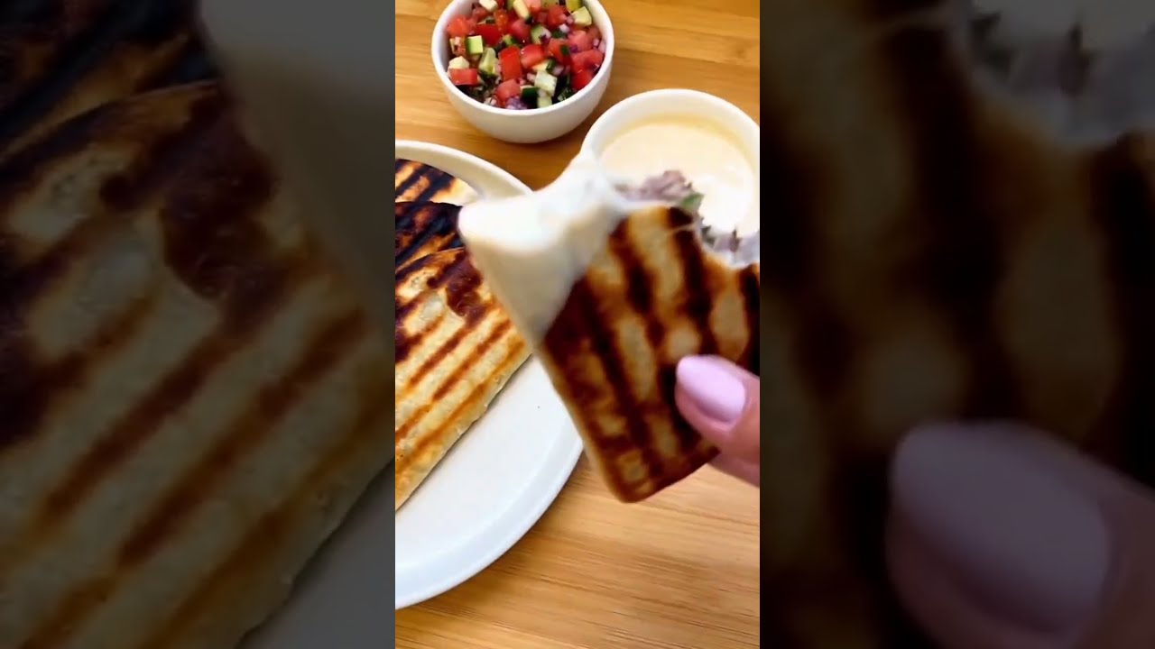 Arayes Tortillas - Absolutely Crazy Delicious Dinner Recipe