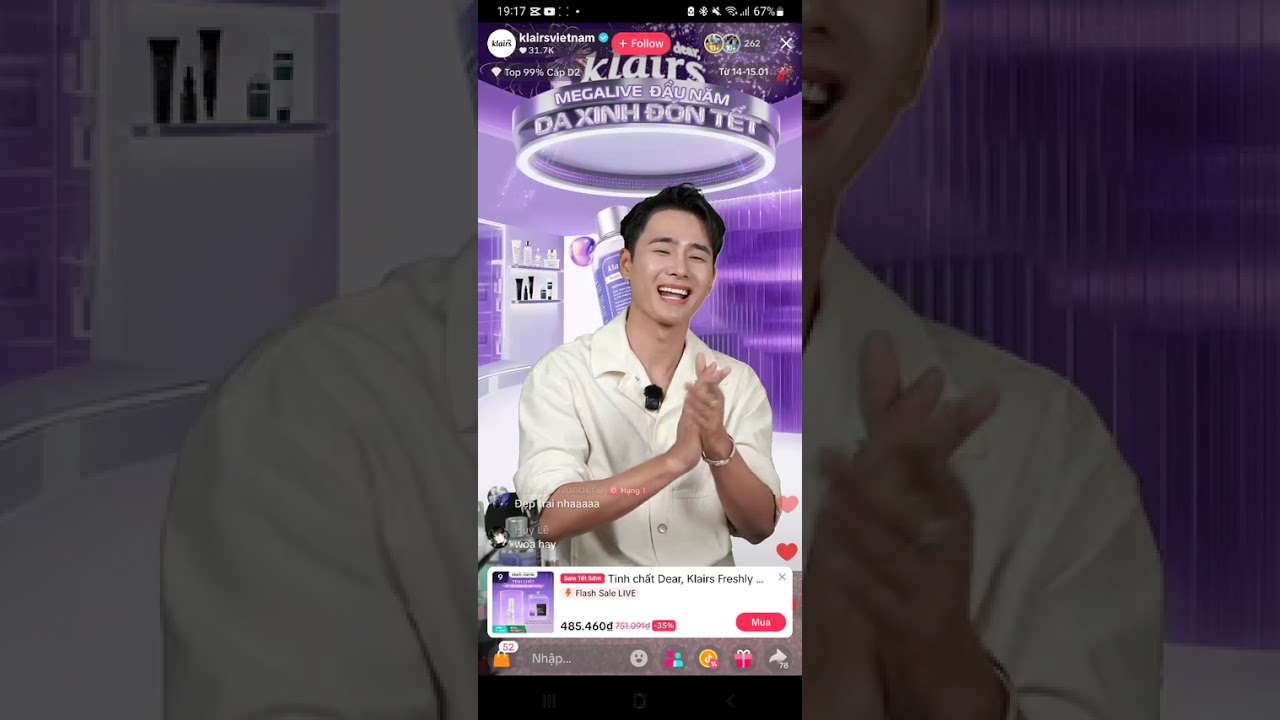 (14/01/2026) Livestream l Shopping tiktok cùng Anh Năm Nền 