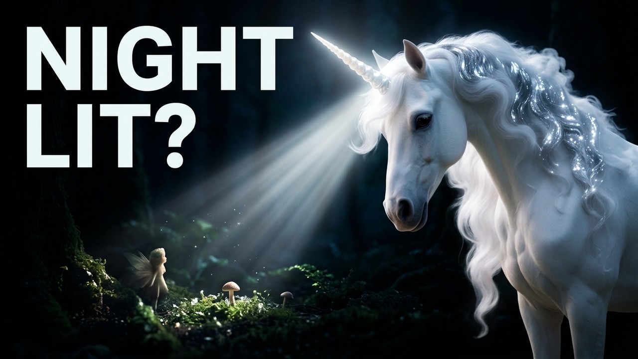 The Unicorn Who Lit the Night