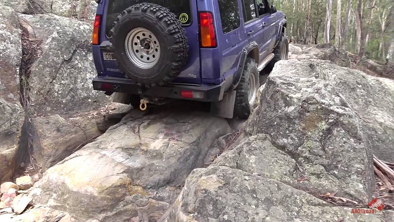4x4 Off Road Watagans Cut Rock Land Rover Discovery 2 (Short Version)