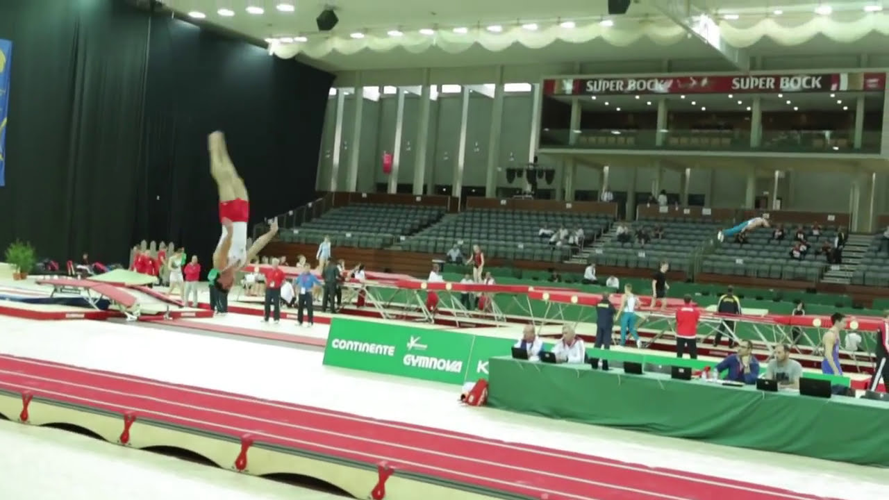 Power Tumbling - Training Europeans 2014