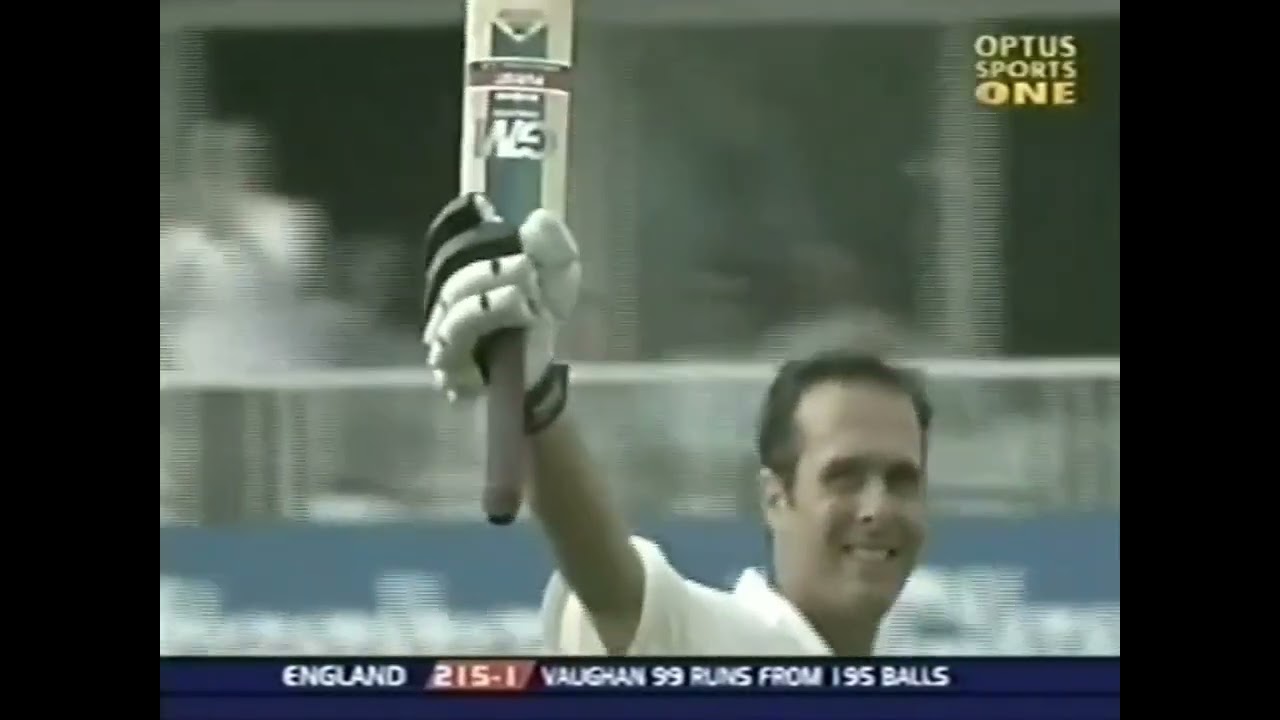 Michael Vaughan 195 vs India, 2002.