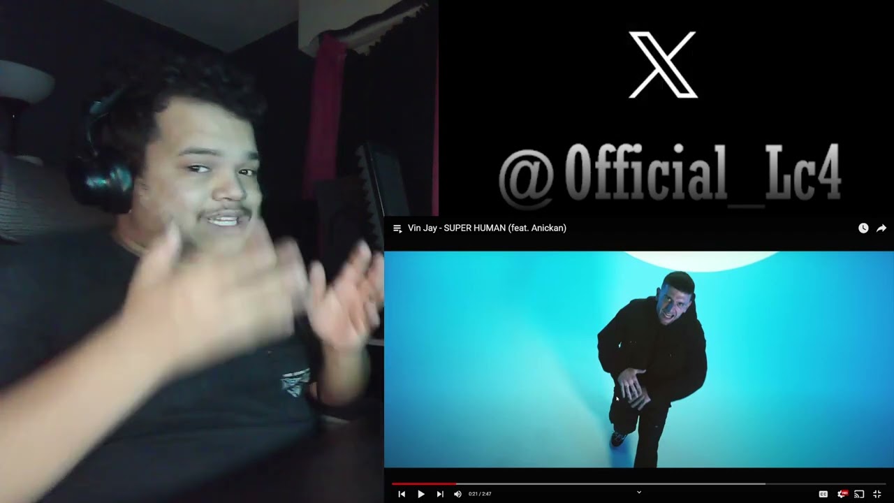 FIRST LISTEN: Super Human - Vin Jay (ft. Anackin) | RAPPER REACTS