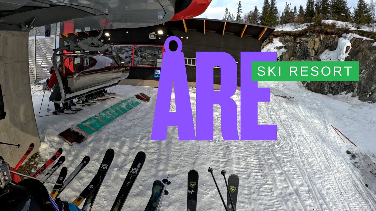 Ski resort Åre, Sweden