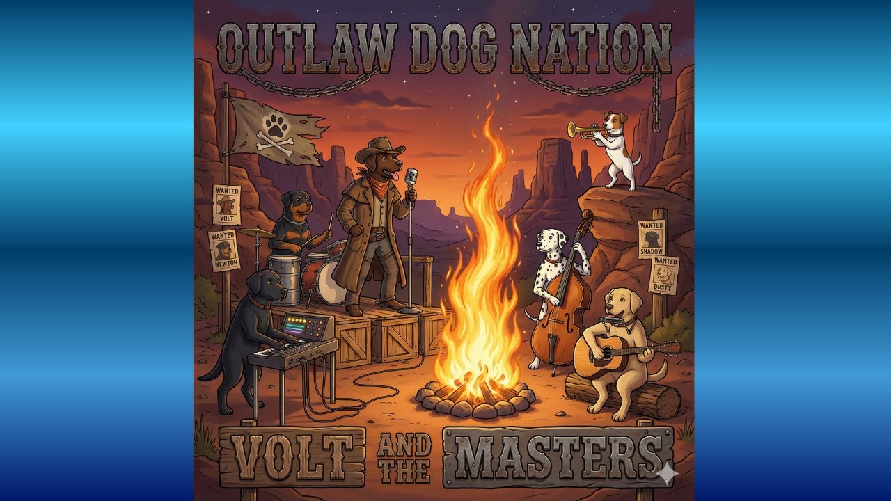 OUTLAW DOG NATION | Volt & The Masters - CountryCore 🤠🎙🪕