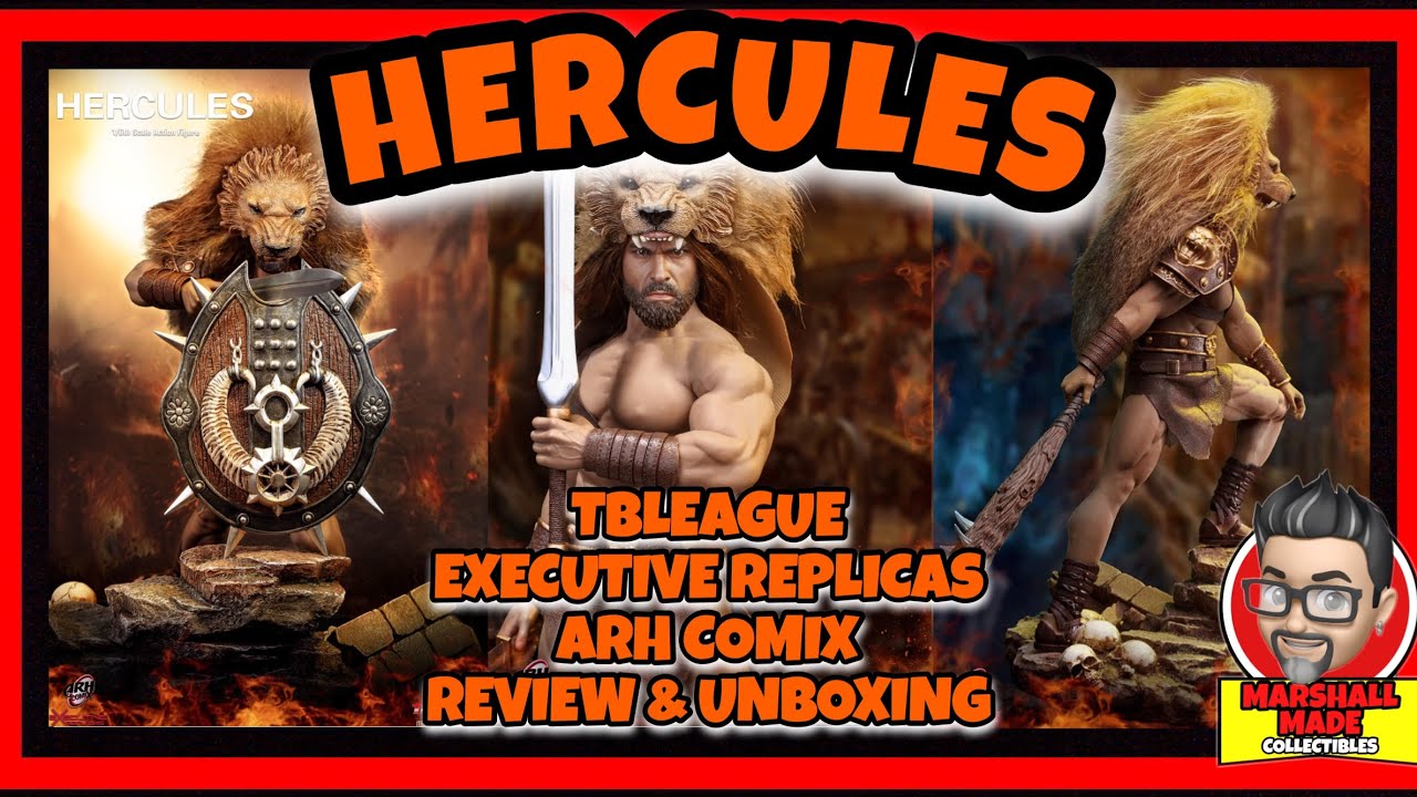 Обзор фигурки Геркулеса TBLeague 1/6 в масштабе 4K Executive Replicas ARH Comix