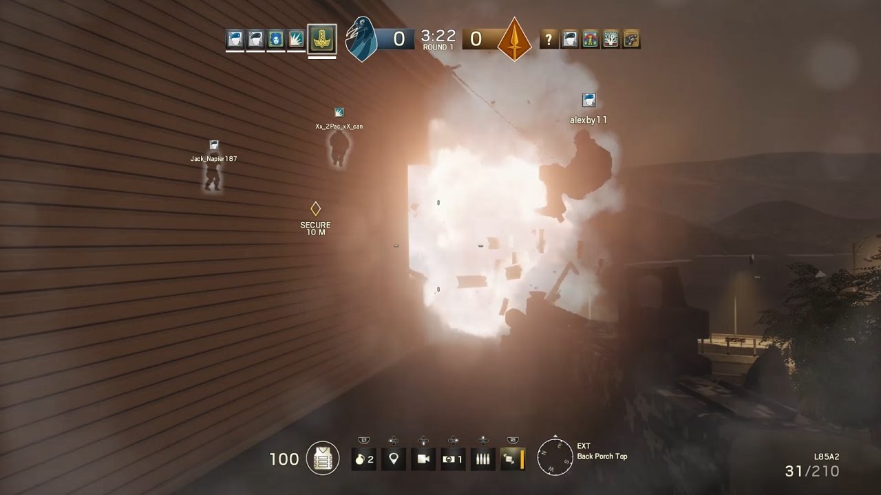 TOM CLANCY´S RAINBOW SIX SIEGE - MARTILLETTA Y C4LEXBY11