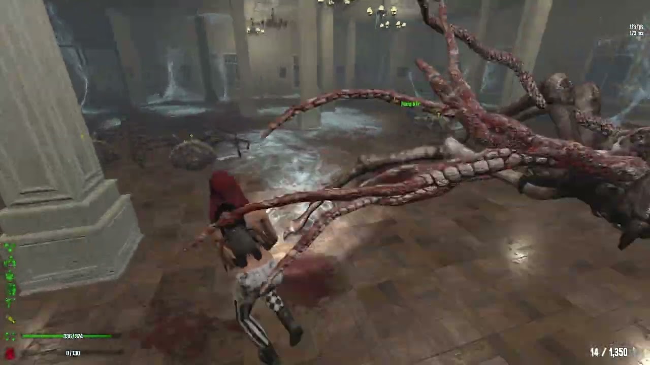 DF2: Nix Spider Boss (full room) solo with Ronin's Blade