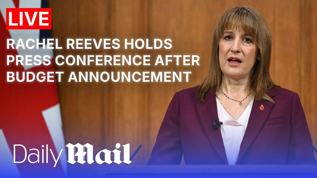 LIVE | Rachel Reeves holds a press conference