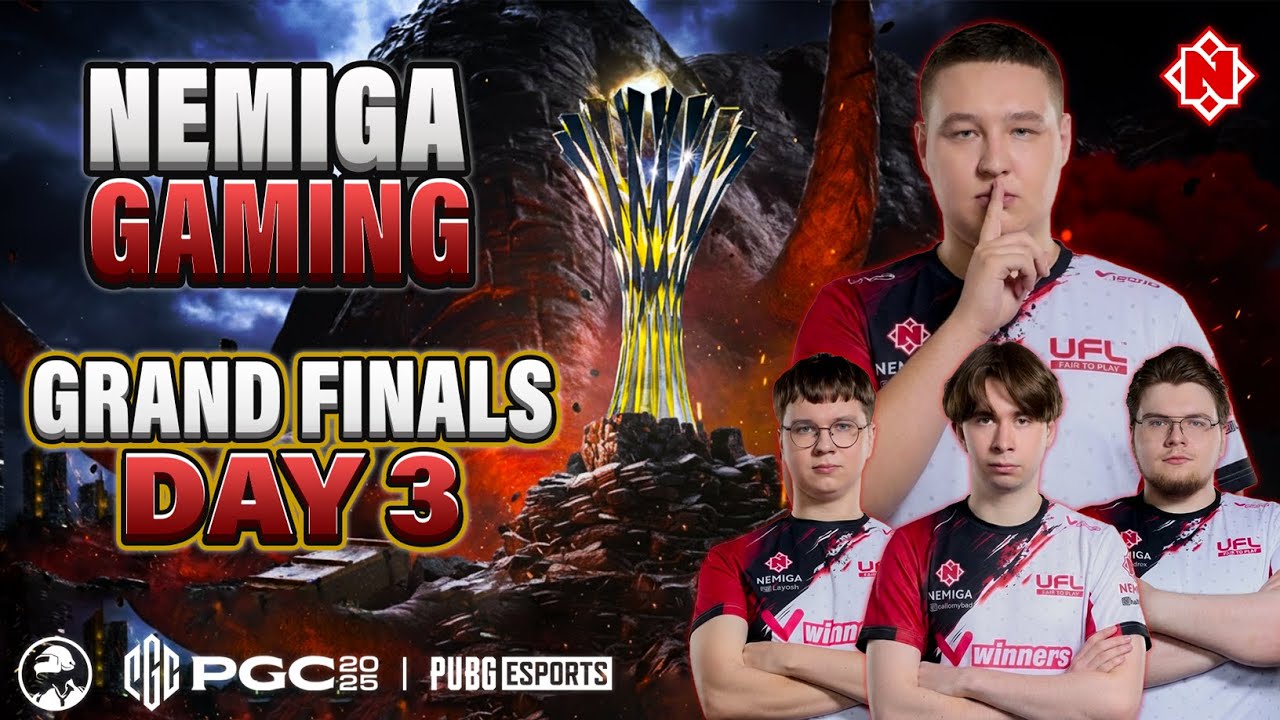 PGC 2025 | POV - NEMIGA | Grand Finals DAY 3 | PUBG Pro-Player
