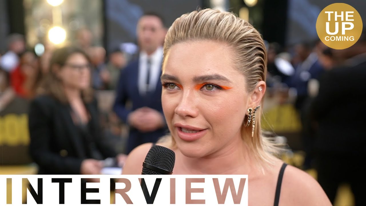Florence Pugh interview Thunderbolts at London premiere