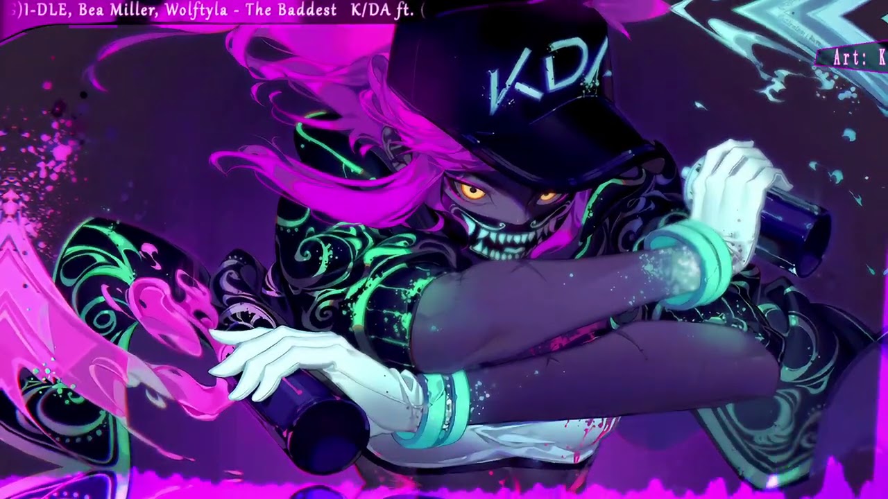 K/DA - THE BADDEST ft. (G)I-DLE, Bea Miller, Wolftyla