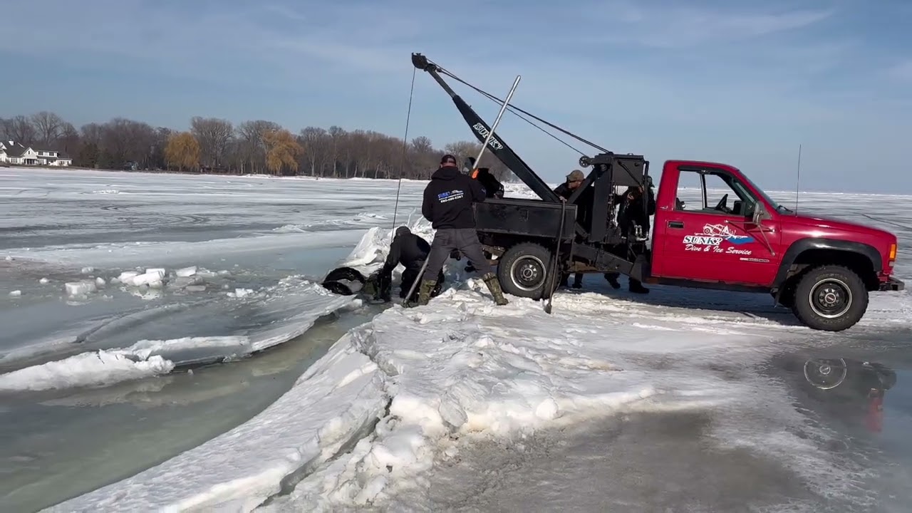 4 wheeler recovery Lake Winnebago