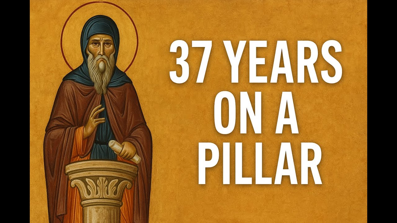 St. Simeon the Stylite | The Saint Who Lived on a Pillar for 37 Years
