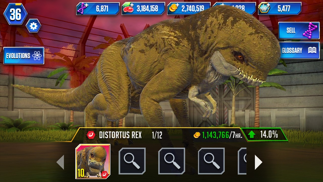 I'VE CREATED THE DISTORTUS REX!!  - Jurassic World: The Game | Ep. 436
