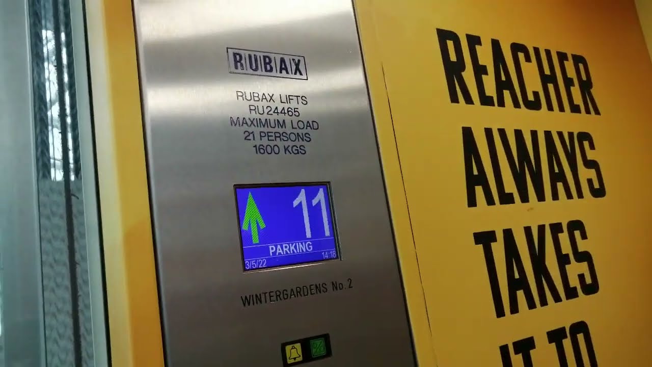 Revisit to Manchester's most famous lifts! Thyssenkrupp Lifts modernised by Rubax @ Arndale Centre