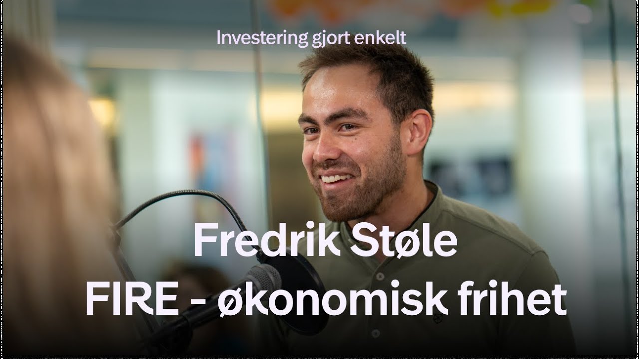 FIRE i Norge: Hvordan Fredrik bygget økonomisk frihet på 5 år