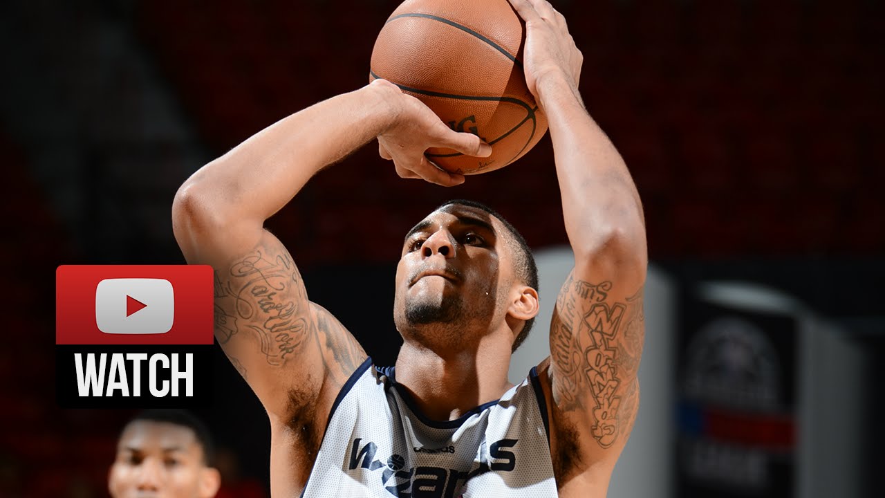Glen Rice Jr. Full SL Highlights 2014.07.19 vs Spurs - 36 Pts, 11 Reb, SICK!