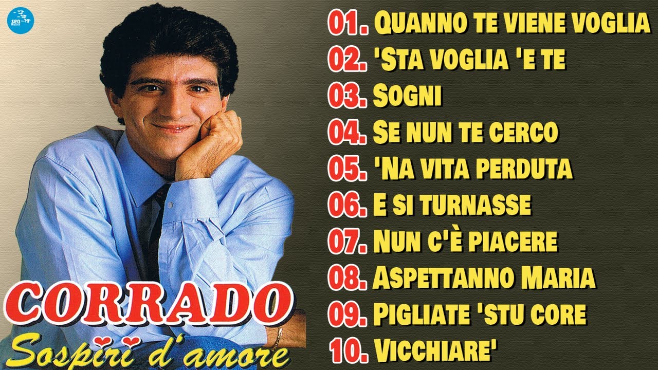 Corrado - Sospiri d'amore ( Full Album ) Official Seamusica
