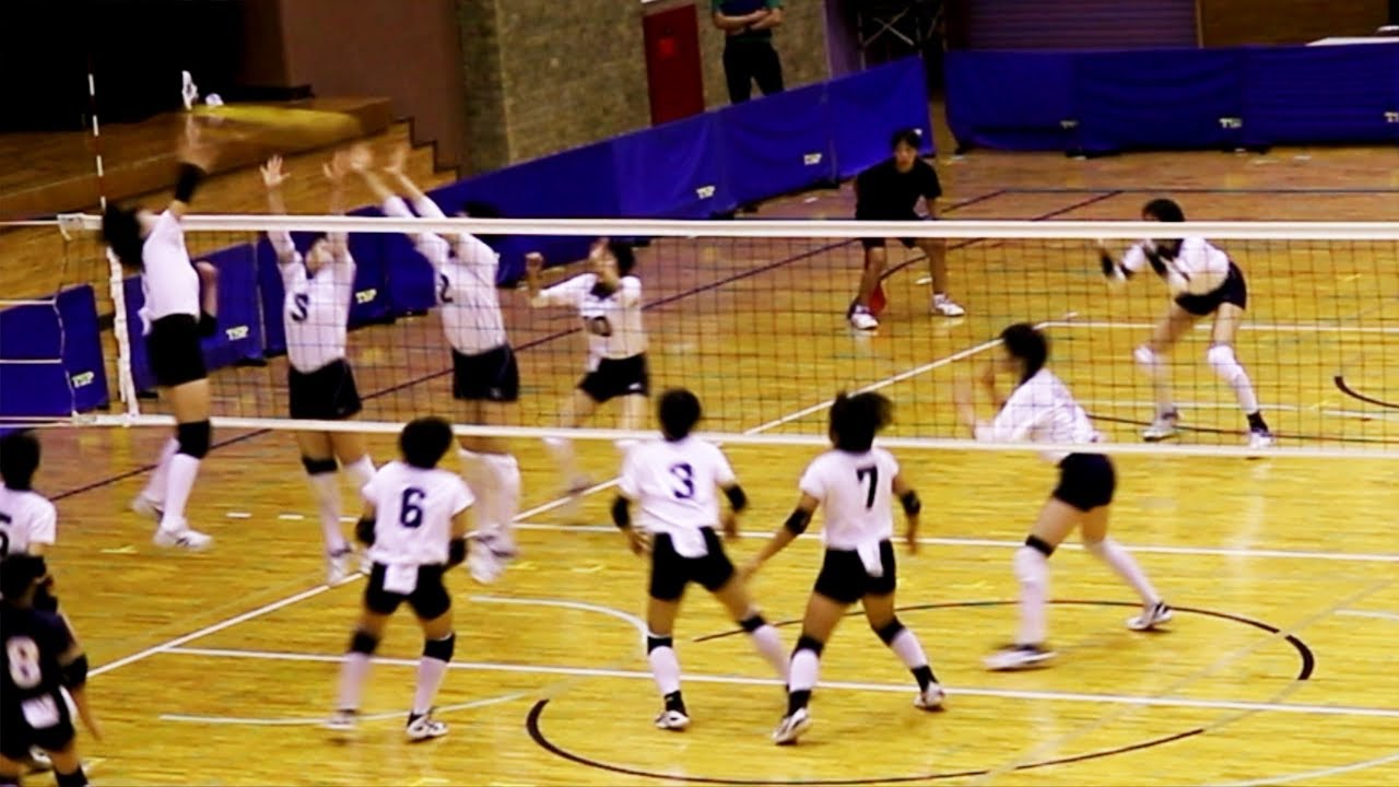 京陵中vs就実中 第1セット  2019バレーボール中学選手権（女子）