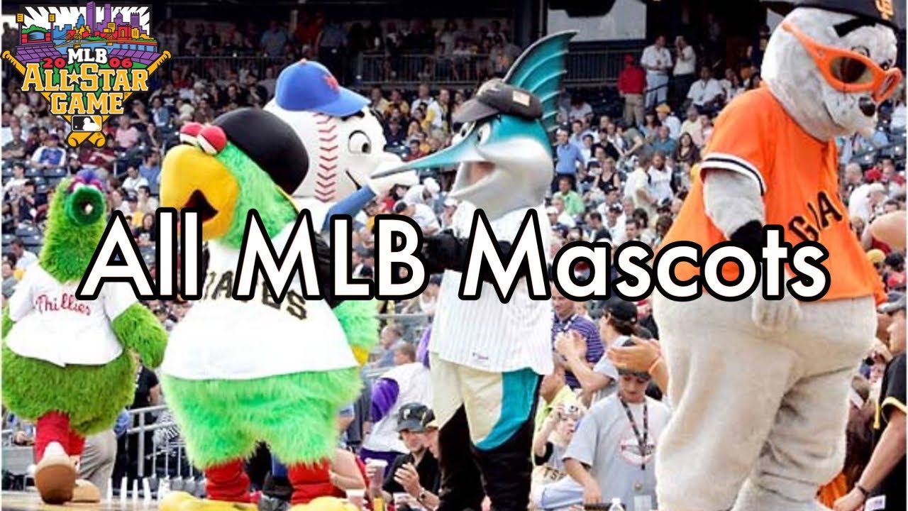 All MLB Mascots (2006 Home Run Derby)