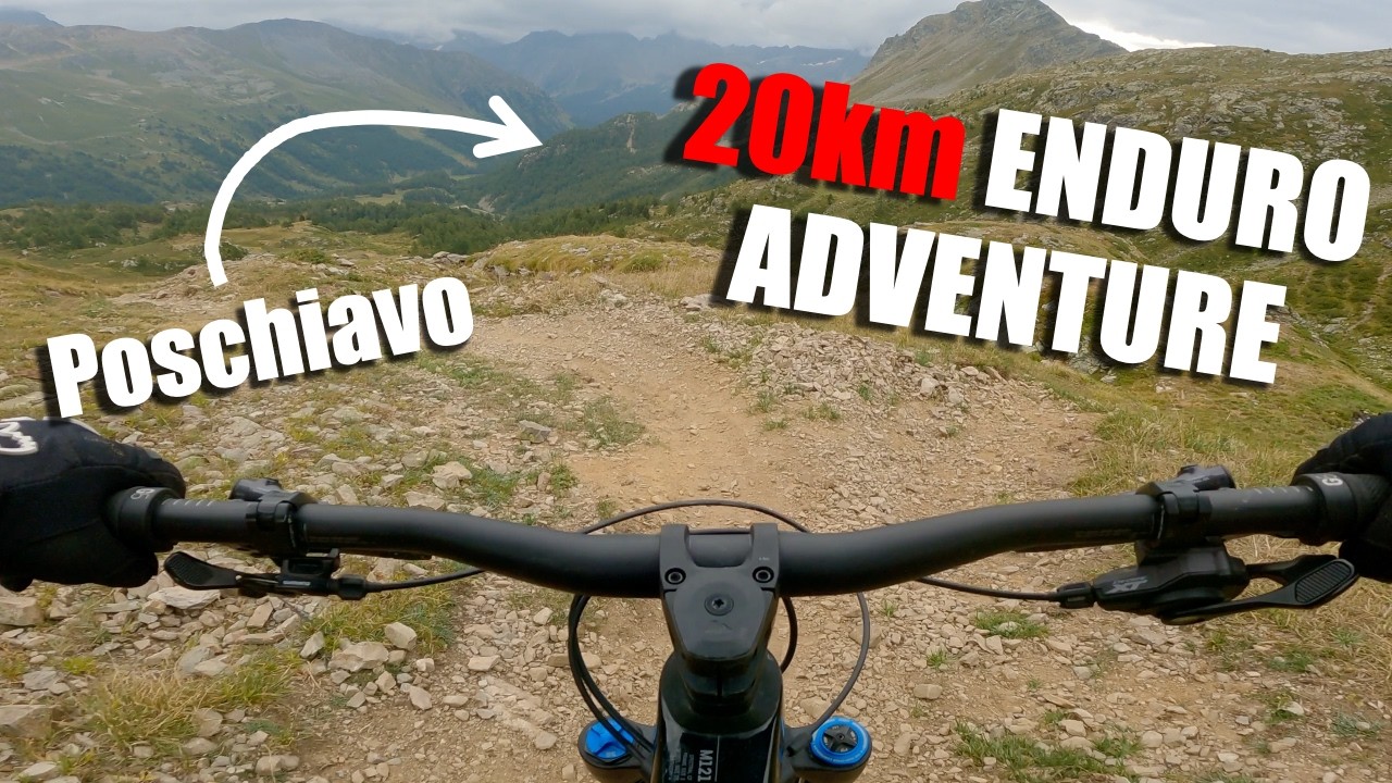 Epic Enduro MTB Tour in Engadin | Bernina Pass to Poschiavo &ndash; 20km / 1350m Descent