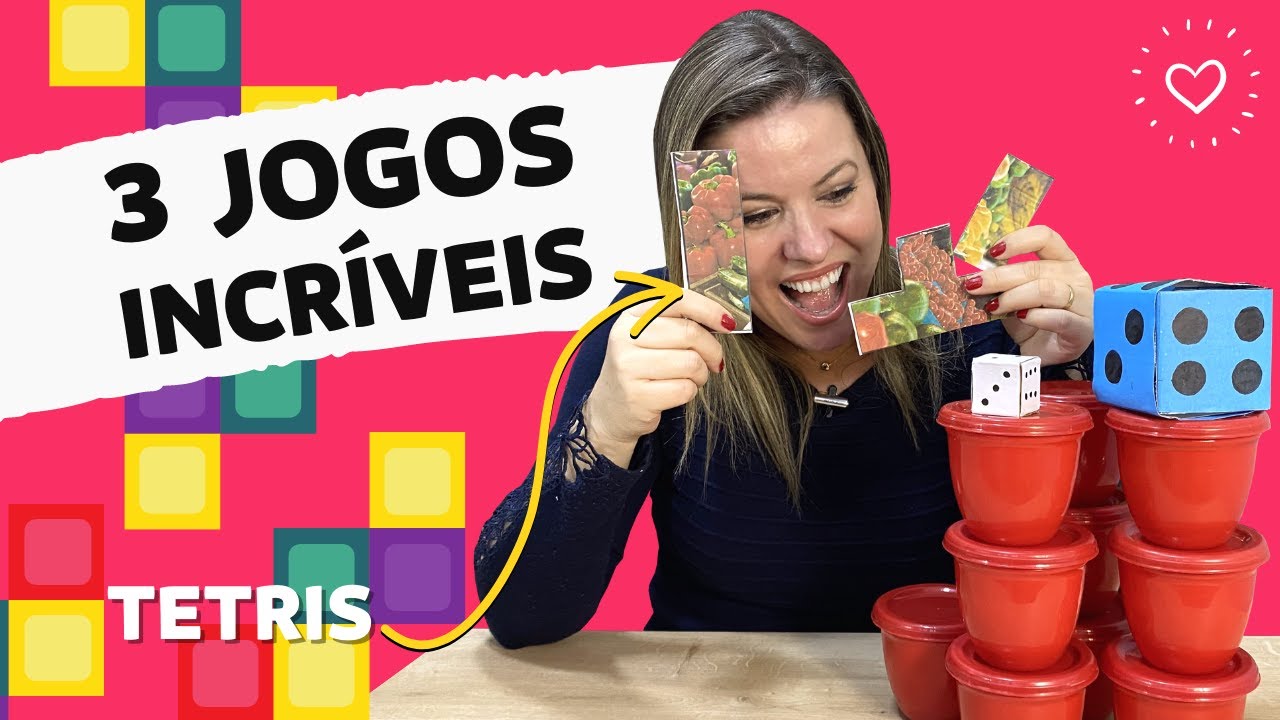 3 TOP JOGOS PARA FAZER EM CASA OU NA ESCOLA