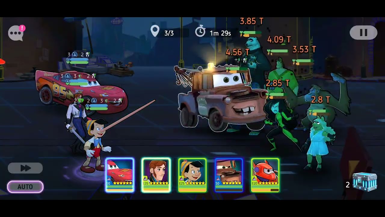 Disney Heroes: Battle Mode Chapter 105: Platinum Resistance (P2)