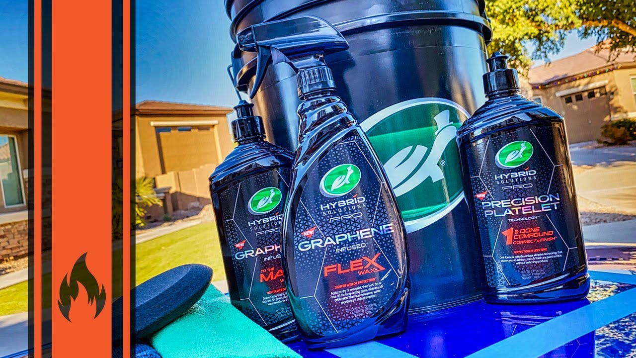 Turtle Wax Hybrid Solutions Pro Graphene Flex Wax &mdash; подробное описание, применение и гидрофобные ...
