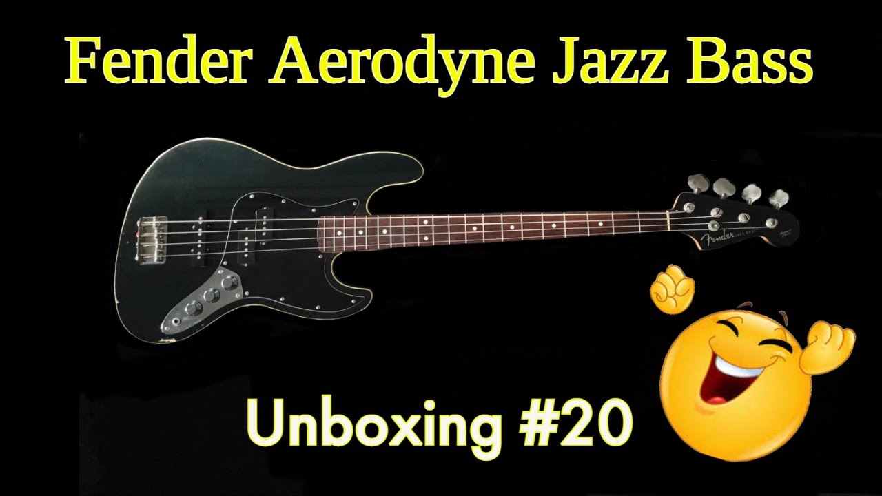 Fender Aerodyne Jazz Bass - Unboxing