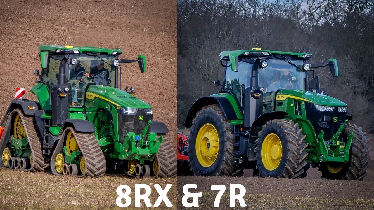 John Deere 8RX 410 & 7R 330