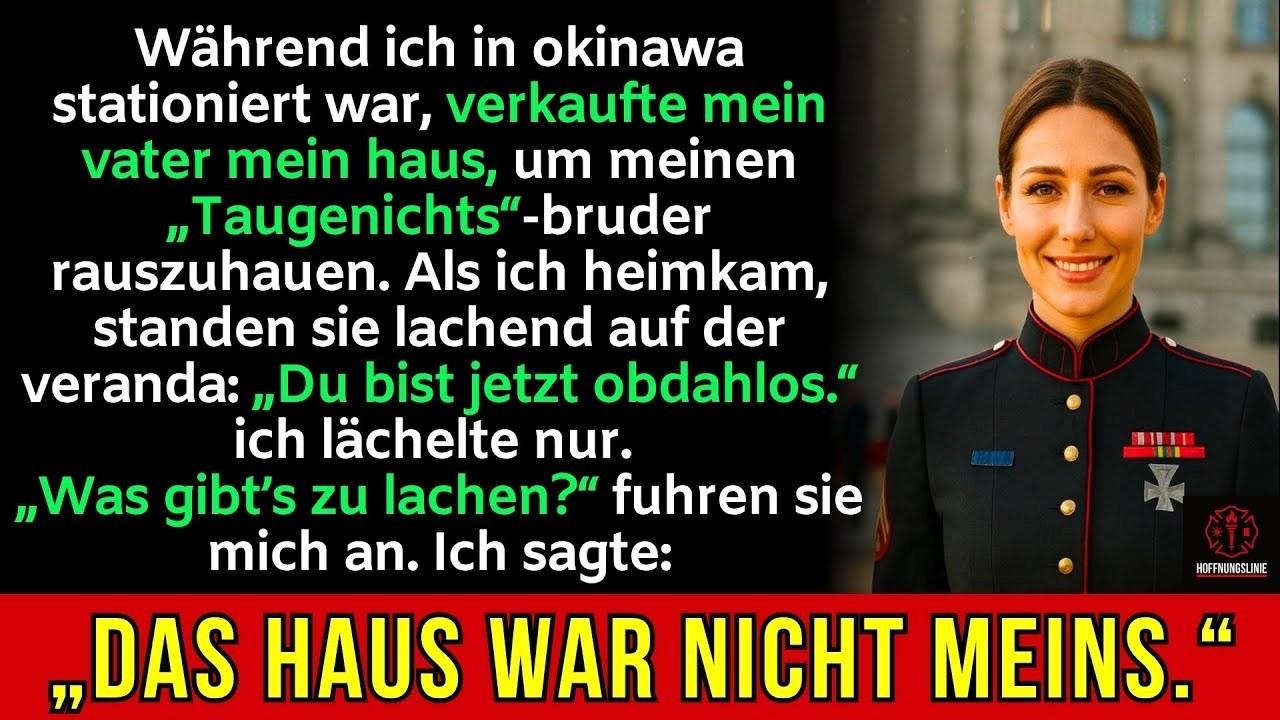 Mein Vater und Bruder verkauften mein Haus, als ich in Okinawa war – doch das Haus war eigentlich…