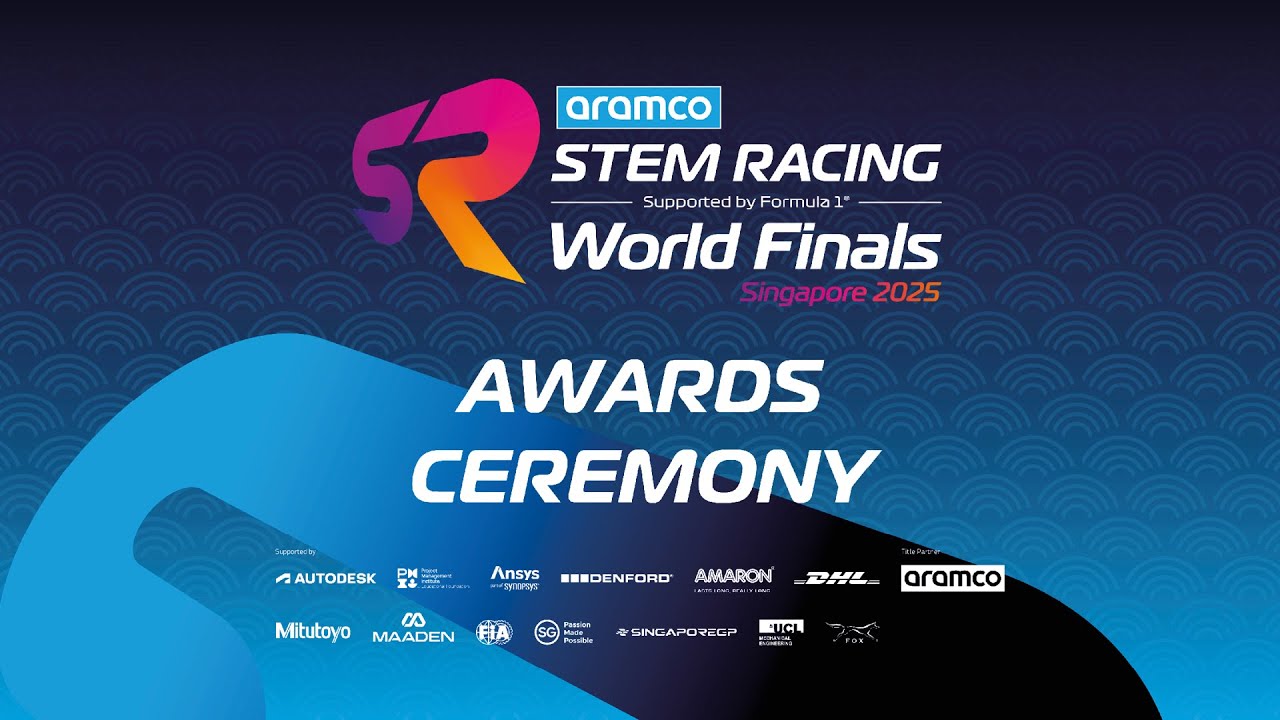 Awards Ceremony - Aramco STEM Racing World Finals Singapore 2025