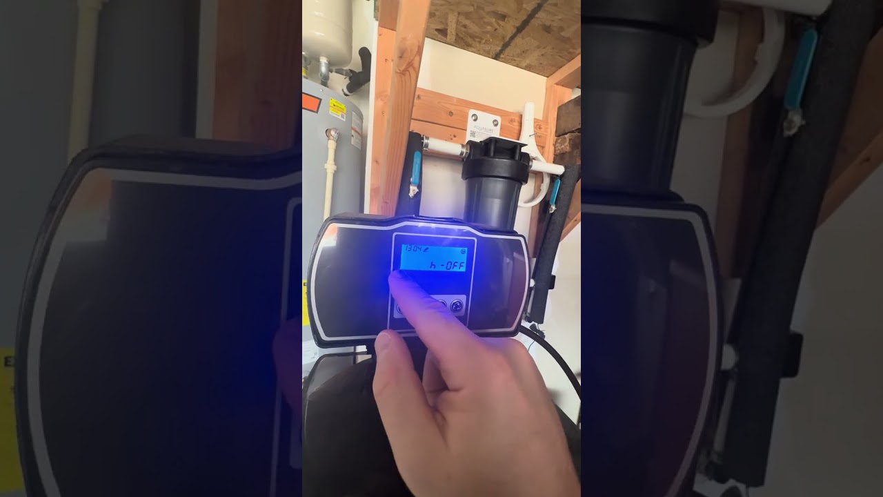 Program Aquasure Harmony Water Softener Unit (Set Time, Refeneration, System Settings)