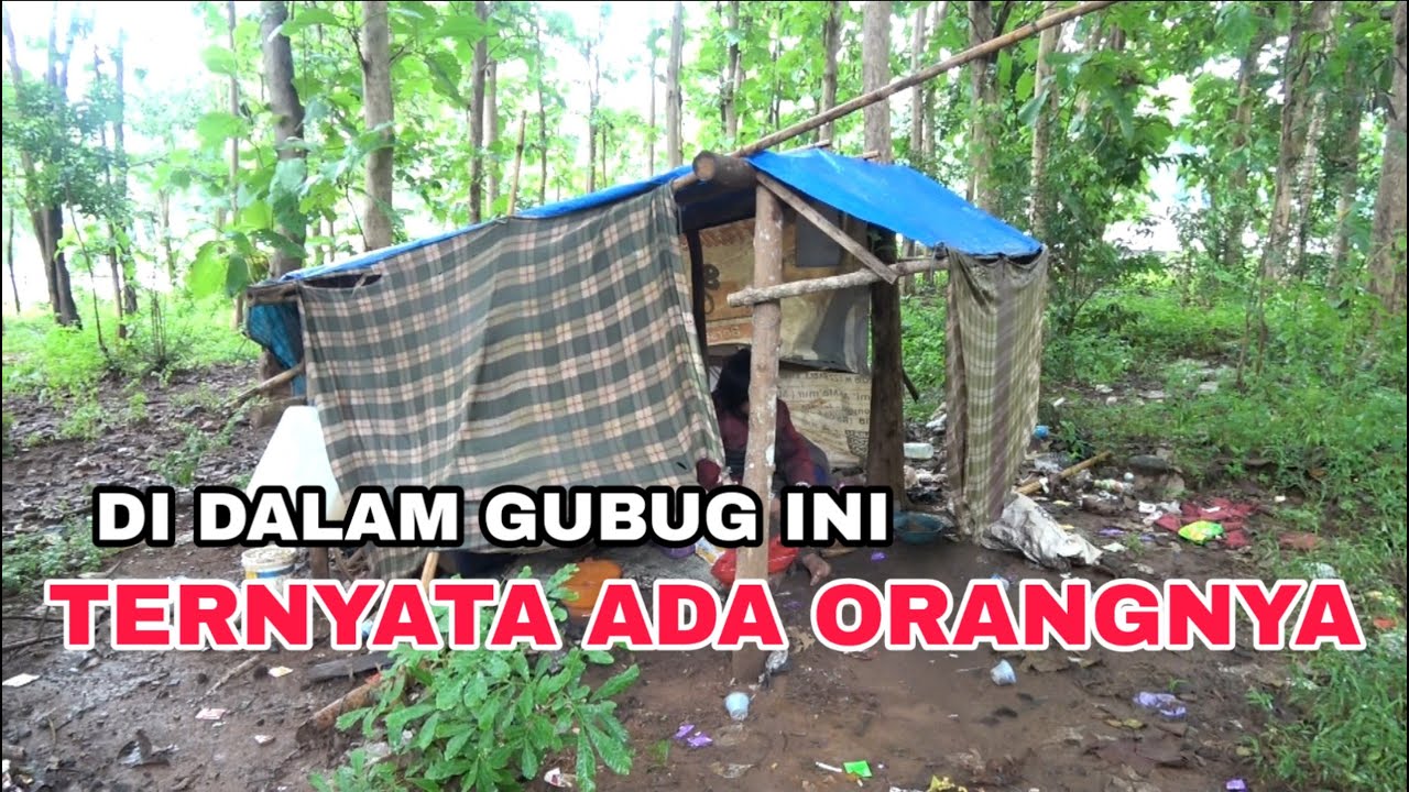 ODGJ INI JUGA BUTUH PERHATIAN..TINGGAL DI GUBUG KECIL, DI HUTAN.