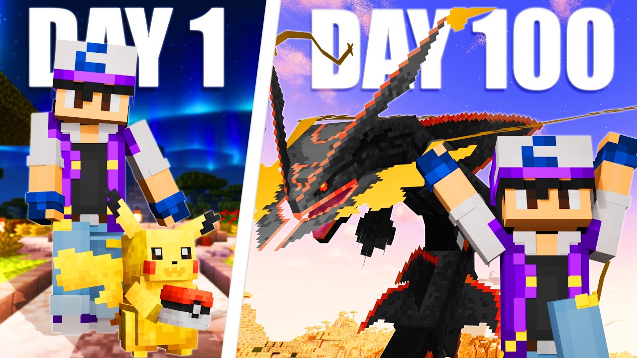 I Spent 100 Days in My Cobblemon FOREVER WORLD (Cobbleverse)
