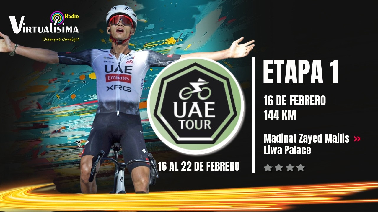 🔴En vivo UAE TOUR 2026 | Etapa 1 | EVENEPOEL - MOLANO - QUINTANA - HIGUITA - DEL TORO  #UAETour2026