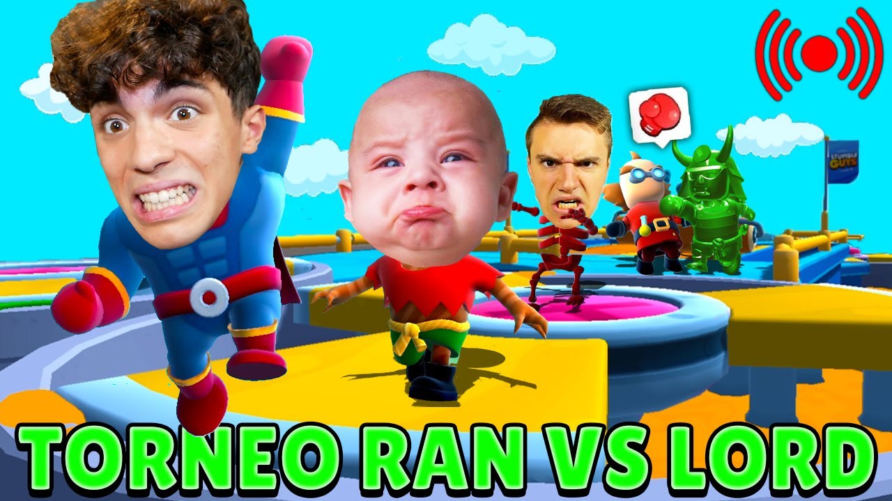 TORNEO FINALE RAN VS LORD IN LIVE!! QUAL &Eacute; IL TEAM MIGLIORE? Stumble guys