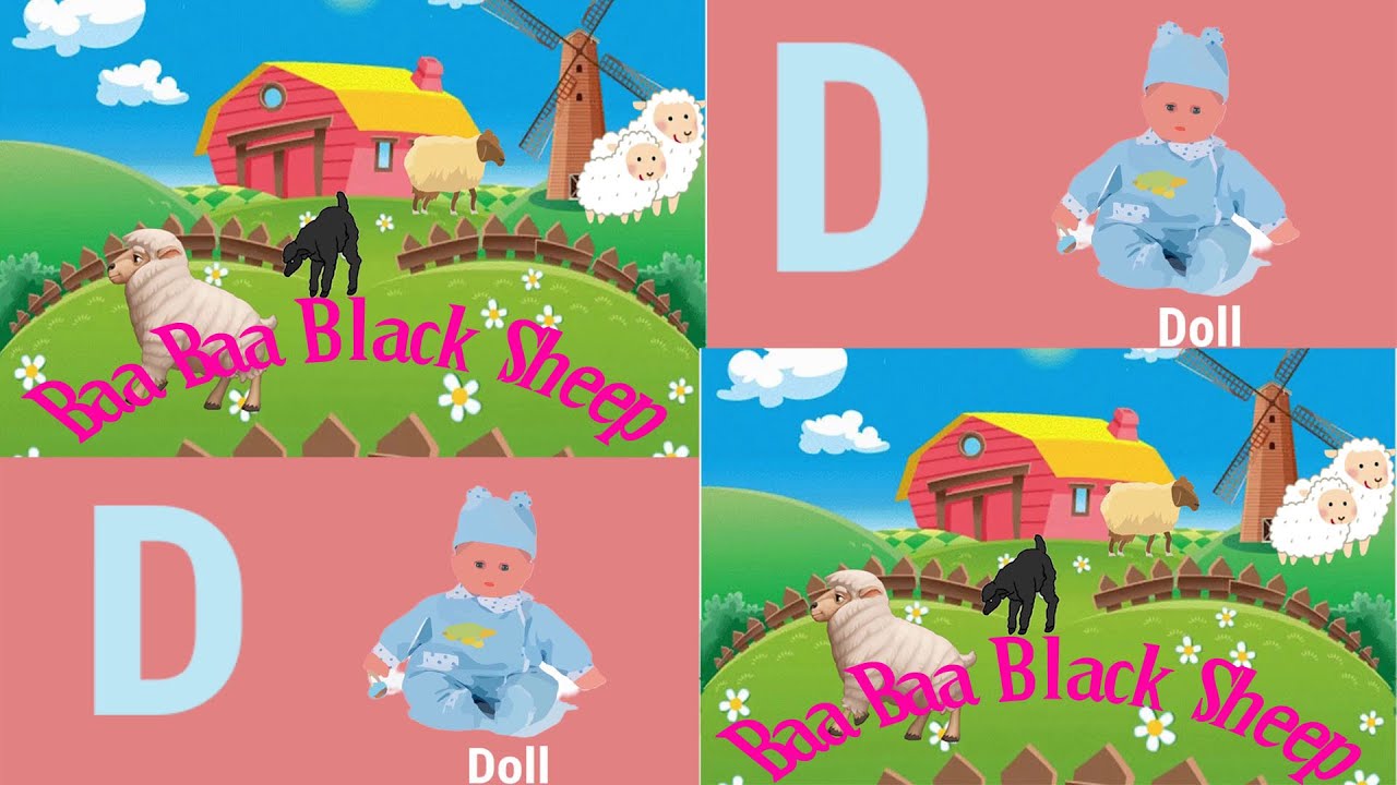 Alphabets | Baa Baa Black sheep| Baby rhymes | New Tune | School Song For Children